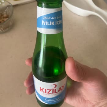 Kızılay Maden Suyu Yarım Çıktı