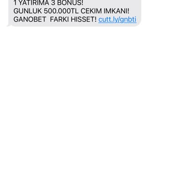 Vodafone Bahis Mesajları