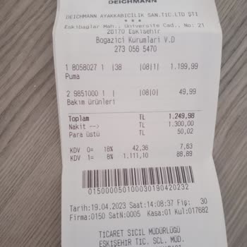 Deichmann Orijinal Puma Ayakkabı Üstünde Çatlama Ve Açılması
