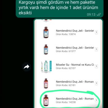 Yves Rocher Firmasının Müşteri İle İletişime Geçmemesi