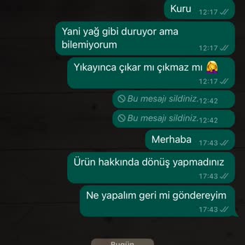 Moms Brand Lekeli Ürün Gönderildi