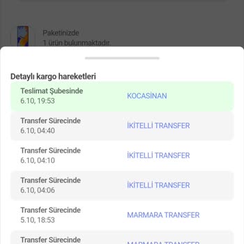 Aras Kargo Hepsiburada Ürünleri İade Yapmıyor, Müşteriyi Mağdur Ediyor