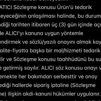 Boyner Haksız Sipariş İptali