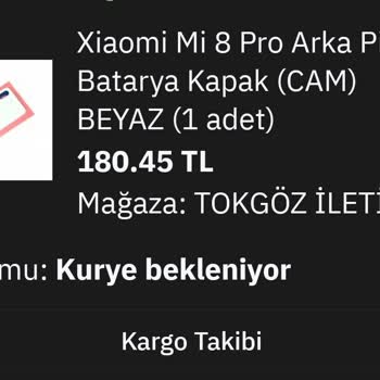 Tokgöz İletişim Xiaomi Arka Kapak Siparişi Hakkında