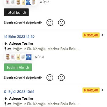 Şok Marketler Şok Marketin Siparişimi Kafasına Göre Getirmesi