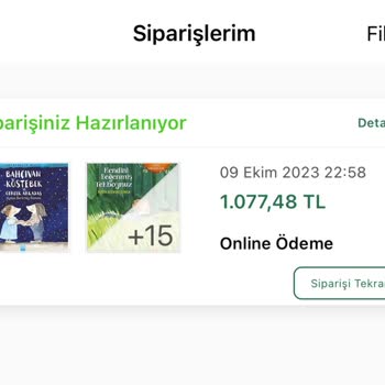 Kitapsepeti.com Sipariş Teslimi Hk