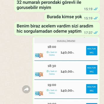 Lale Seyahat Havaalanı Servislerinde Usulsüz Ücret Uygulaması
