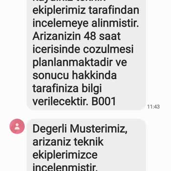 Türk Telekom Taahhüt Edilen İnternet Hizmetinin Verilememesi