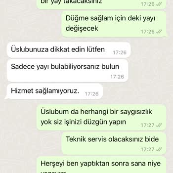 Silverline Teknik Servis Sorunu Çözemeyen Tek Servis :d