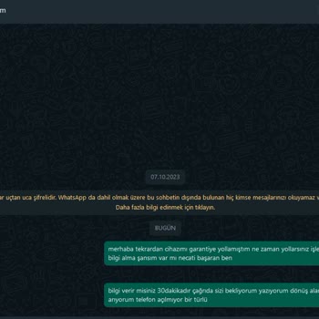 Atom Bilişim İletişim Problemi (garantiye Yollanan Cihazla Alakalı)