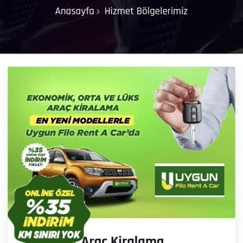 Uygun Filo Rent A Car Ortada Ne Araba Var Ne Para