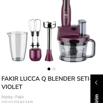 Çetinkaya Mağduru El Blenderi