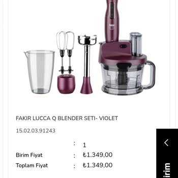 Çetinkaya Mağduru El Blenderi