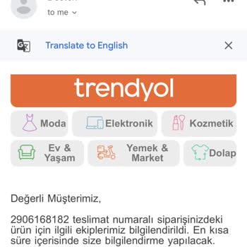 Trendyol Express 10 Gündür Bekleyen Kargom İçin Çözüm Talep Ediyorum