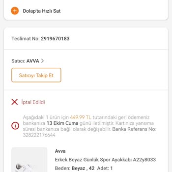 Trendyol Siparişimi Benden Onay Almadan İade Etti