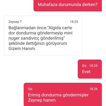 Popeyes Eksik Ürün Gönderilmedi Cepa AVM Den Geldi Ürün