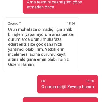 Popeyes Eksik Ürün Gönderilmedi Cepa AVM Den Geldi Ürün