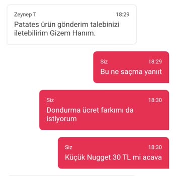 Popeyes Eksik Ürün Gönderilmedi Cepa AVM Den Geldi Ürün