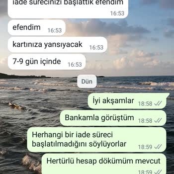 Deep Atelier Para İadesi Yapılmıyor.