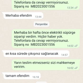 Mobil Bazaar Ücreti Verilen Sipariş 1 Aydır Teslim Edilmiyor