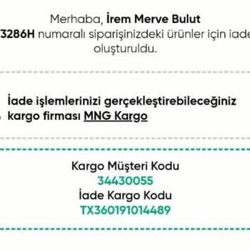 MNG Kargo Kargom Yanlış Adrese Teslim Edildi, İademi Alamıyorum!