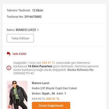 Ankara Trendyol Express Anıt Şube Ürünleri Teslim Etmiyor