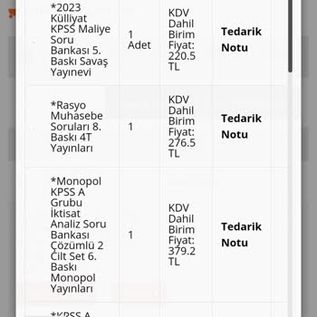 İsem Kitap İptal Olan Siparişin Ücret İadesi