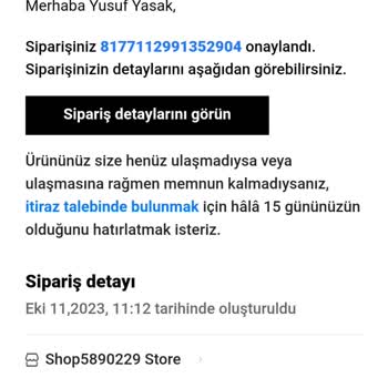 Aliexpress Sipariş Hala Yoldayken Teslim Edildi Diye Onayladım