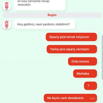 Tıkla Gelsin Canlı Destek Yok