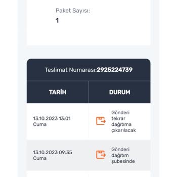 Aras Kargo Kargomun Evime Dağıtıma Çıkmaması
