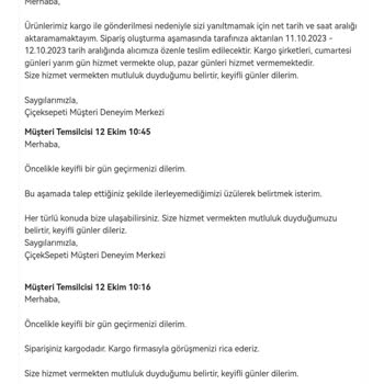 ÇiçekSepeti 3 Gün Sonra Teslim Edilebilen Alakasız Çiçek