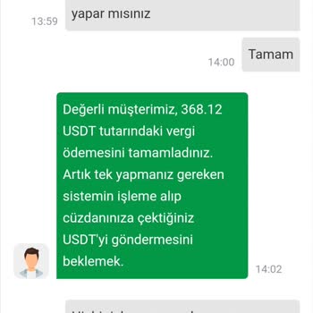 Trust Wallet'den Paramı Çekemiyorum