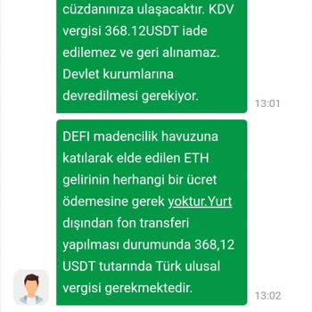 Trust Wallet'den Paramı Çekemiyorum