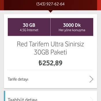 Vodafone Pişmanlığı