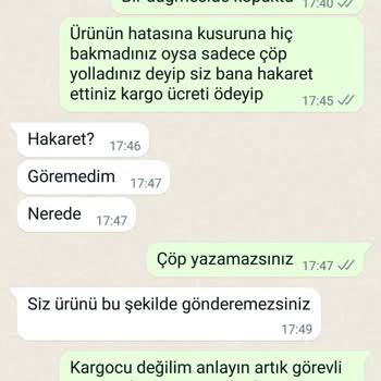 PTT Kargo Müq Mağazası Müşteriye Davranış Ve Üslup Sorunu