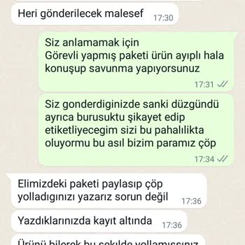 PTT Kargo Müq Mağazası Müşteriye Davranış Ve Üslup Sorunu