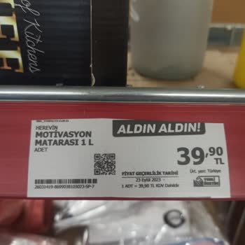A101 Kasa Da Etiket Farkı