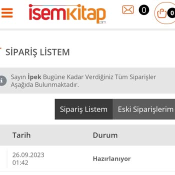 İsem Kitap 3 Hafta Olmasına Rağmen Hala Siparişlerimi Kargoya Vermedi!
