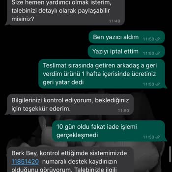A101 Firma Sorumsuzluğu Ve İlgisizliği