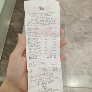 Tedi Discount Tekstil Mağazacılık Fiyat Değişikliği Ve İade Prosedürü Hakkında Sorun