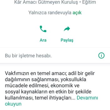Anadolu Vakfı Anadolu Vakfi Bursu Yanıltıcı Mesaj