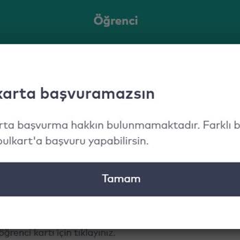 Belbim Öğrenci Kart Başvurusu