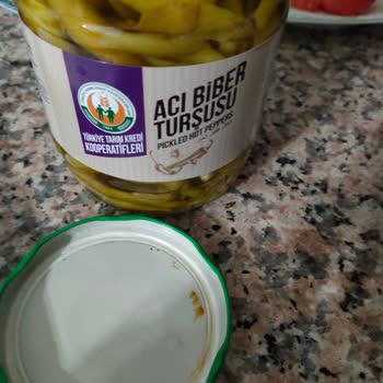 Tarım Kredi Kooperatifi Marketten Aldığım Turşu Kapağında Küf