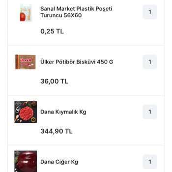 Migros Sanal Market Yanlış Ve Ekşimiş Ürün