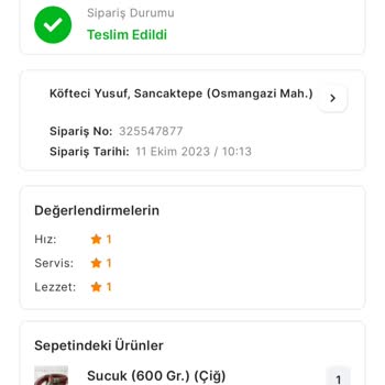 Migros Yemek ve İlgisiz Müşteri Hizmetleri