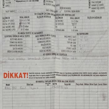 Atalay Mutfak Izgarada Yaşadığım Kötü Servis Deneyimi. Arızalı Ürün Satışı