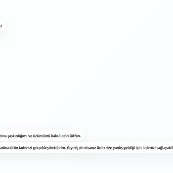 Amazon Puma Katalog Hatası Ürünün İade Reddi