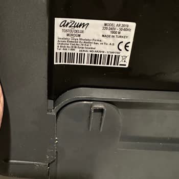 Arzum Tost Makinesi Şalter Attırıyor!