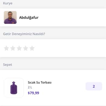Getir Yolunda Maşallah Arkanızı Kollayın