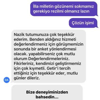 Getir Yolunda Maşallah Arkanızı Kollayın